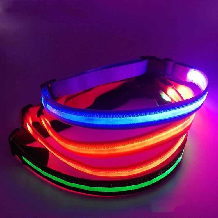 ランニング ライト 反射 光る タスキ 夜間 USB 充電式 ジョギング アームバンド ベルト LEDベルトリフレクターバンド ランニングベルト